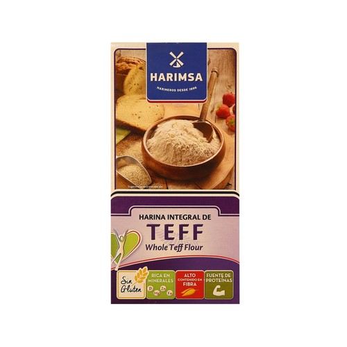 HARIMSA Harina integral de Teff 400 g.