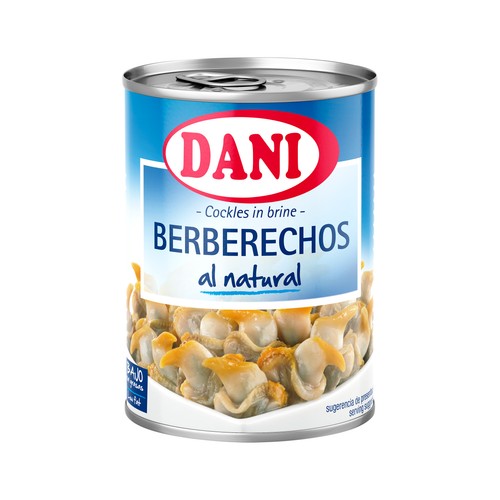 DANI Berberechos pequeños al natural lata de 90 g.