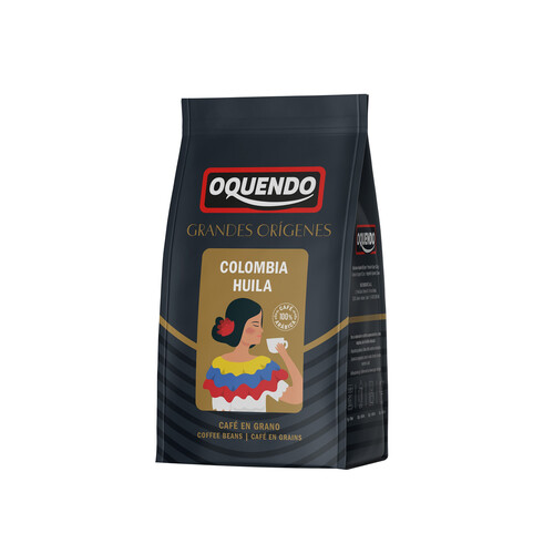 OQUENDO GRANDES ORÍGENES Café en grano Colombia 250 g.