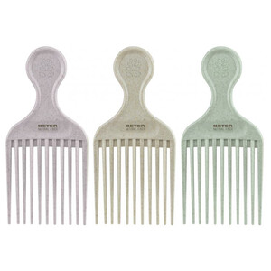Imagen de BETER Peine ahuecador ideal para moldera el cabello, peinar rizos y aportar volumen BETER Natural fiber.