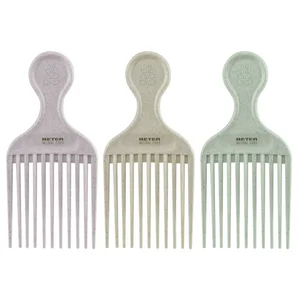 BETER Peine ahuecador ideal para moldera el cabello, peinar rizos y aportar volumen BETER Natural fiber.