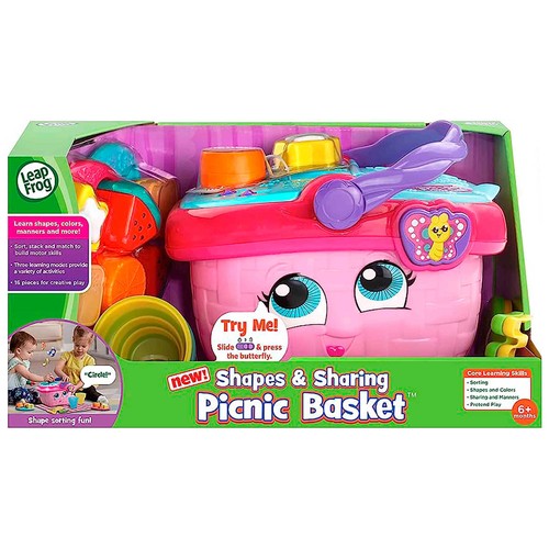 Cesta de picnic interactiva formas y sabores VTECH