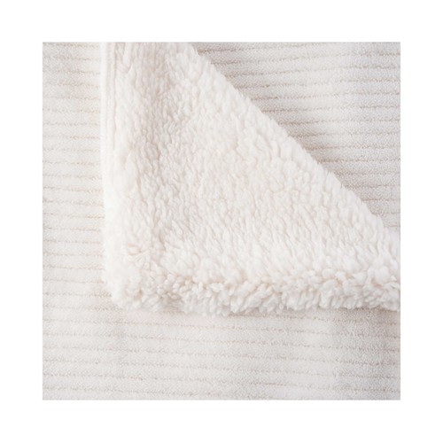 Plaid de 130x170 pana y borreguito. ACTUEL