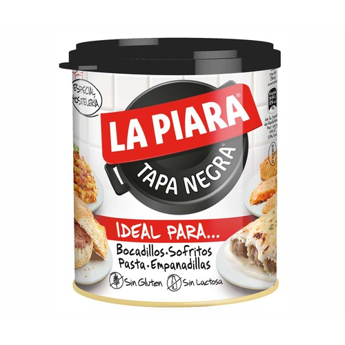 LA PIARA Paté de hígado de cerdo Tapa Negra lata de 225 g.