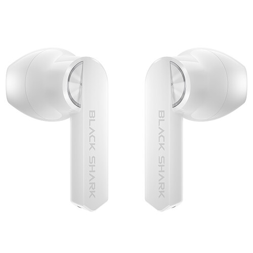 Auriculares Inalámbricos Bluetooth BLACK SHARK JoyBuds blanco, modo juego, modo música, control táctil, 28h autonomía.