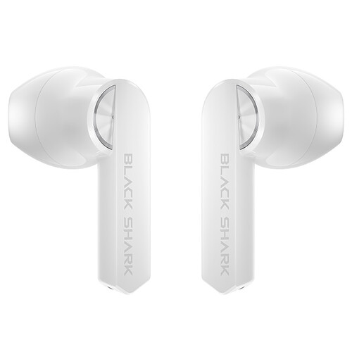 Auriculares Inalámbricos Bluetooth BLACK SHARK JoyBuds blanco, modo juego, modo música, control táctil, 28h autonomía.