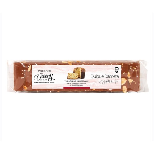 VICENS Turrón panettone Quique Dacosta 300 g.