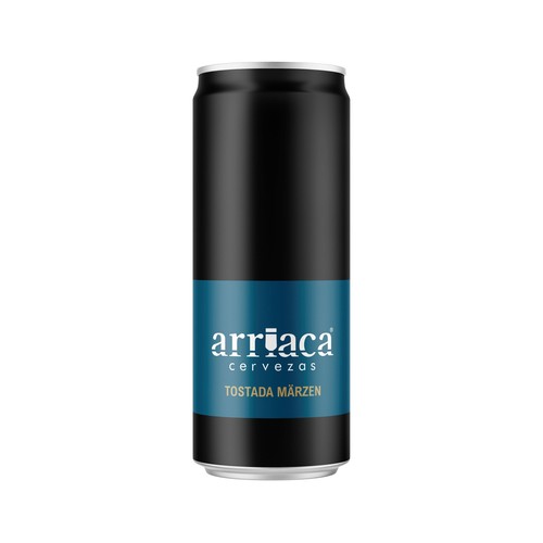 ARRIACA Marzen Cerveza tostada en lata 33 cl.