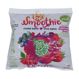 Imagen de LA CUERVA Be smoothie Arándanos, frambuesas y fresas congeladas 300 g.