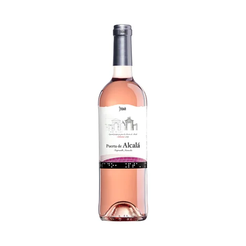 VEGA MADROÑO  Vino rosado con D.O. Vinos de Madrid VEGA MADROÑO botella de 75 cl.