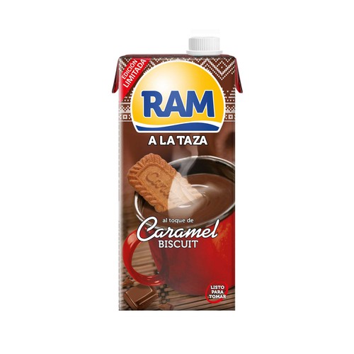 RAM Chocolate a la taza caramel biscuit 1 l.