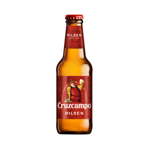 CRUZCAMPO Cerveza tipo Pilsen pack 24 uds de 25 cl.