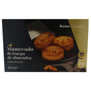 Imagen de ALCAMPO COLLECTION Mantecados IGP Estepa de almendra 600 g.