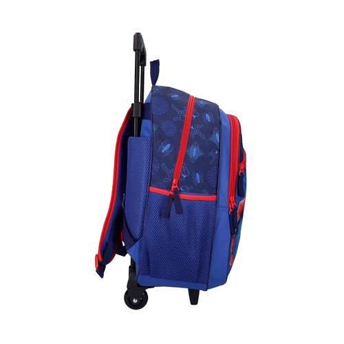Mochila con ruedas 2 compartimentos. SPIDERMAN