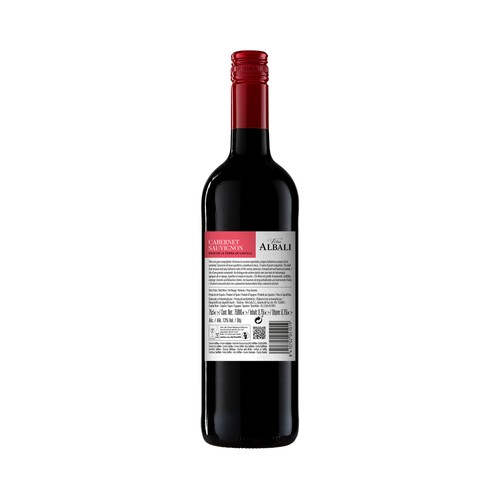 VIÑA ALBALI  Vino tinto cabernet suavignon con IGP Vino de la Tierra de Castilla 75 cl.