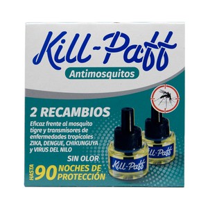 Recambios insecticida antimosquitos más difusor 3 x 33 ml