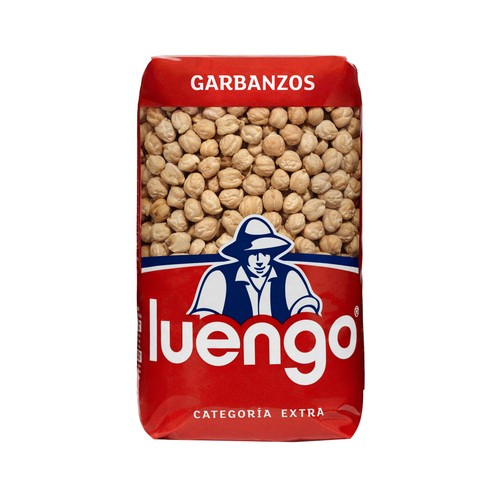 LUENGO Extra Garbanzos en paquete de 500 g.