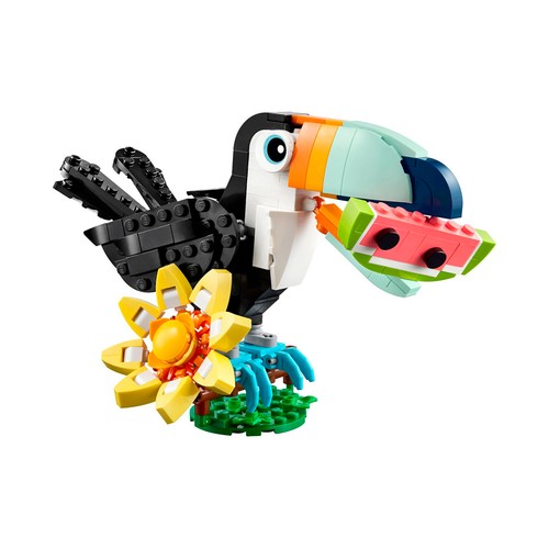 Fauna salvaje: tucan tropical. LEGO.31173