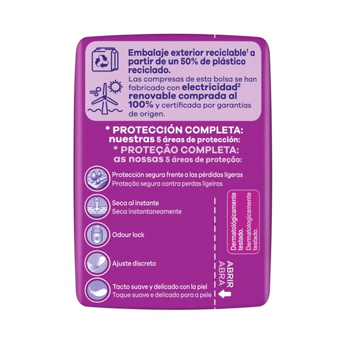 AUSONIA Discreet Compresas para pérdidas de orinaleves a moderadas 14 uds.