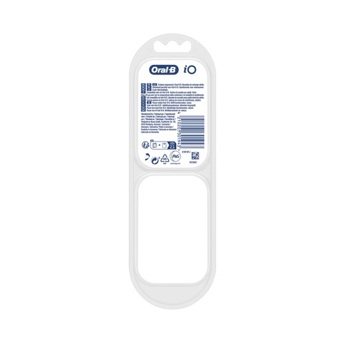 ORAL-B iO Ultimate Clean Pack de 2 recambios para cepillo de dientes eléctrico Braun.
