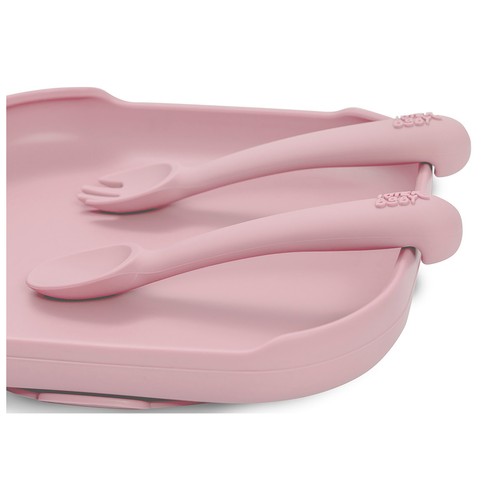 Cubierto de silicona, color rosa, INTERBABY.
