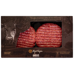Imagen de MIGUEL VERGARA Burger meat vacuno añojo raza Angus 2 x 160 g.
