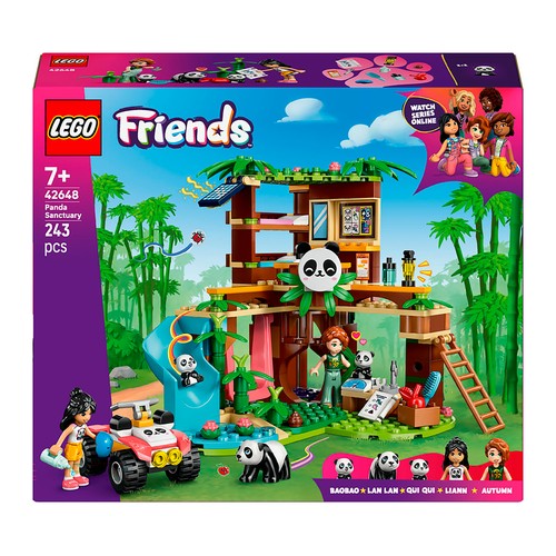 LEGO Friends 42648, Cuidado Animal en el Refugio para Pandas, 243 pcs +7 Años