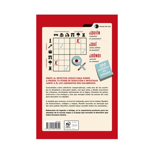 Murdle: Resuelve el Crimen. G.T. Karber. TEMAS DE HOY