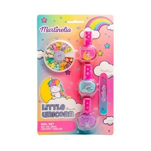 MARTINELIA Little unicorn Set de uñas infantil.