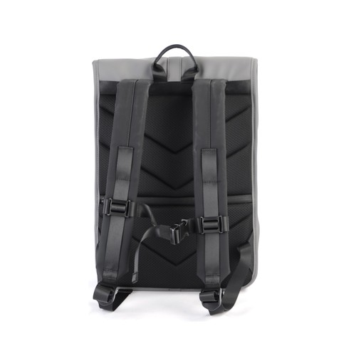 Mochila QILIVE CSR gris, con solapa de 14´-15´
