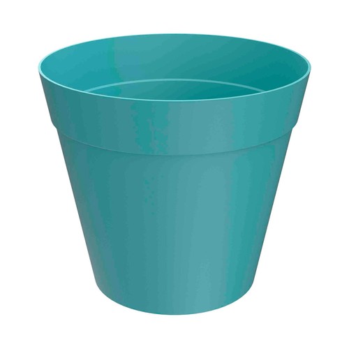 Maceta plástico agua marina 30 cm  GARDENSTAR