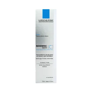LA ROCHE POSAY Tratamiento relleno antiedad ojos Redermic de LA ROCHE POSAY 15 ml.