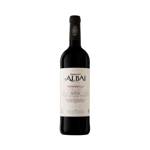 CASTILLO DE ALBAI  Vino tinto con D.O. Ca. Rioja botella de 75 cl.