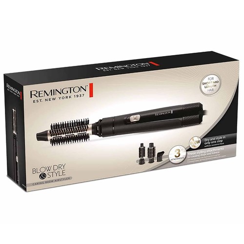 Cepillo moldeador REMINGTON Blow Dry & Style AS7300, revestimiento cerámico, temperatura variable.