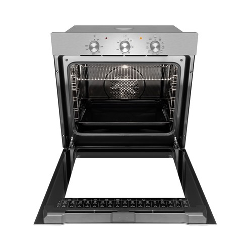 Horno multifunción hidrolítico FAGOR 9H-115BX inox, capacidad: 77L, A, A: 59,5cm, H: 59,5cm, F: 57cm.