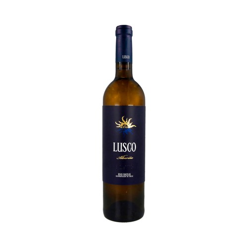 LUSCO  Vino blanco Albariño con denominación de origen Rias Baixas LUSCO botella 75 cl.