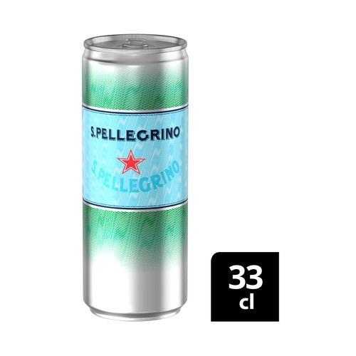 SAN PELLEGRINO Agua con gas 33 cl.