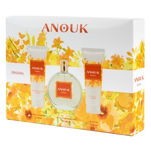 Imagen de ANOUK Original Estuche regalo para mujer (colonia, loción corporal y gel).