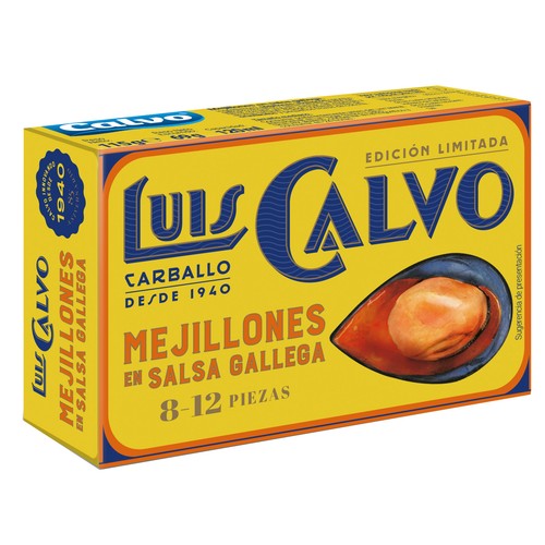CALVO Mejillones en salsa gallega 69g
