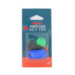Imagen de Llavero, identificador de llaves, 4 unidades, ALCAMPO.