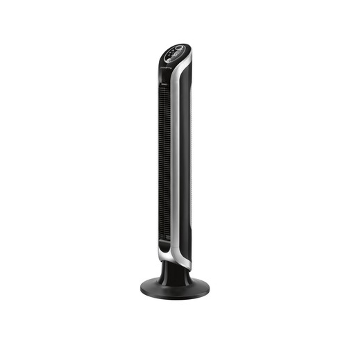 Ventilador de torre ROWENTA Eole Infinite Digital VU6670, potencia 40W, 3 velocidades, temporizador, control remoto , altura 100cm.