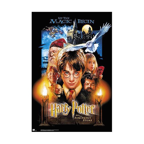 Póster Harry Potter and the Sorcerers Stone 61x91,5cm, GRUPO ERIK.
