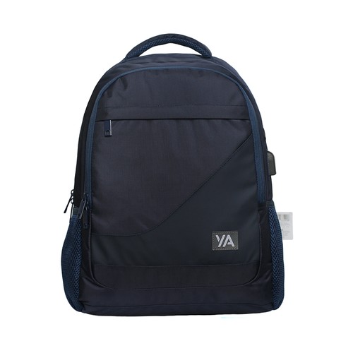 Premium Usb Mochila Azul Marino YOUNG"S ATTITUDE