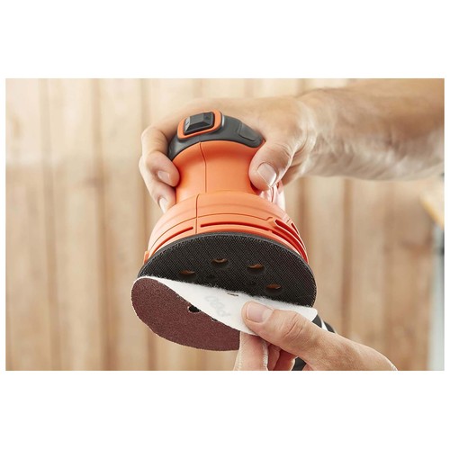 Lijadora Rotorbital 230W, BLACK + DECKER BEW210-QS.