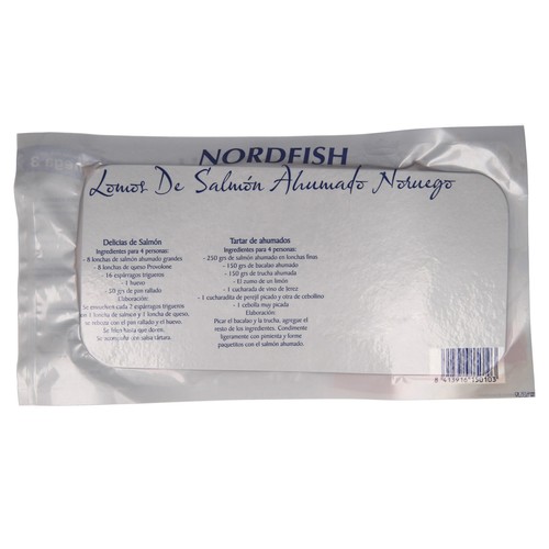 NORDFISH Salmòn ahumado lomos NORDFISH 150 g
