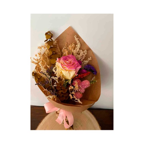 Ramo bouquet flor preservada y seca surtido GARDEN SERVICE.