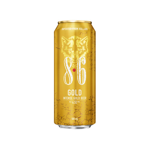 8.6 Cerveza Intense Gold lata de 50 dl.