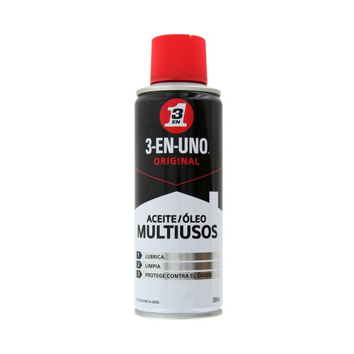 Spray de 200 mililitros de aceite multiusos con canula aplicadora 3 EN 1.