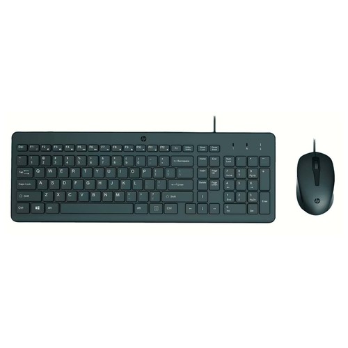 Teclado y ratón con cable HP 150.