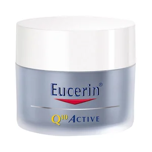 EUCERIN Crema de noche hidratante con acción antiarrugas EUCERIN Q10 Actuve 50 ml.